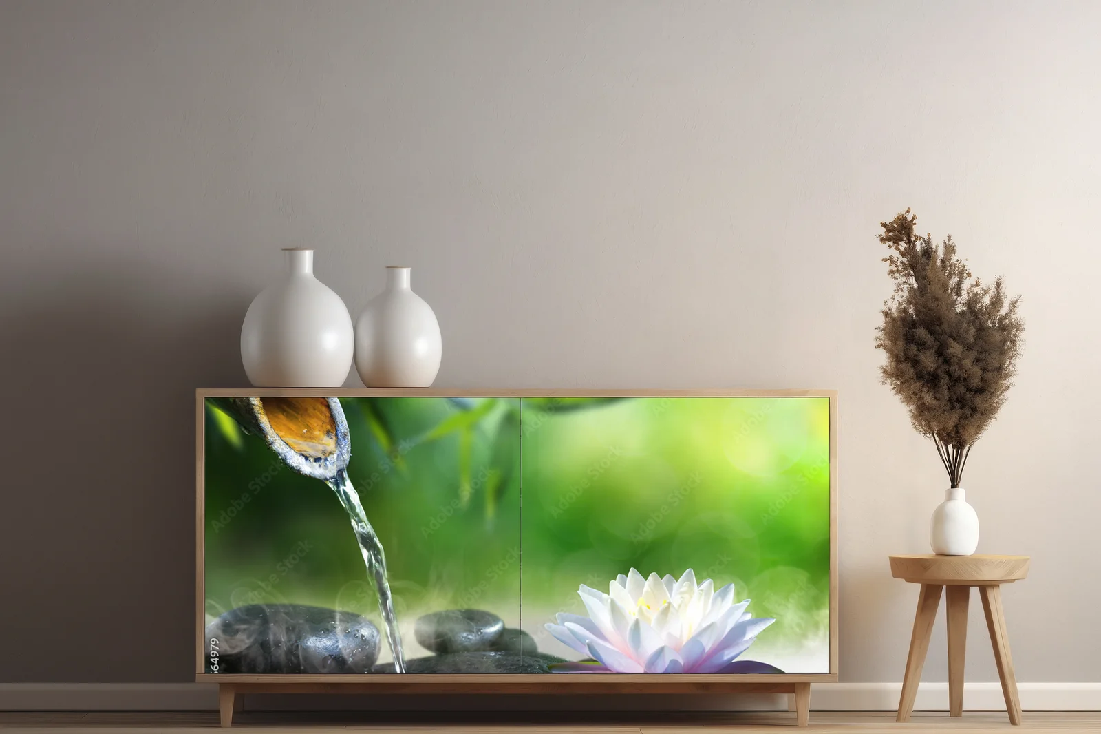 Zanurzenie w harmonii zen z wodnymi liliami