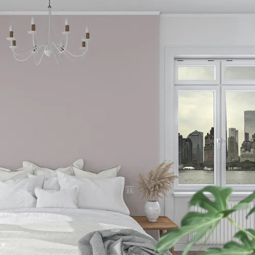 Przyciągające spojrzenie Manhattan w pastelowych tonach