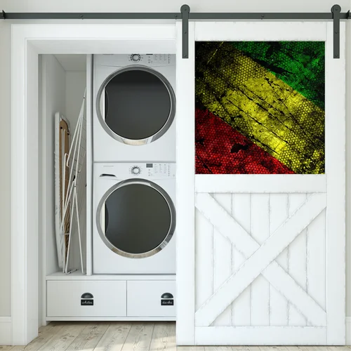 Kolory rasta na zgrzebnym tle betonu