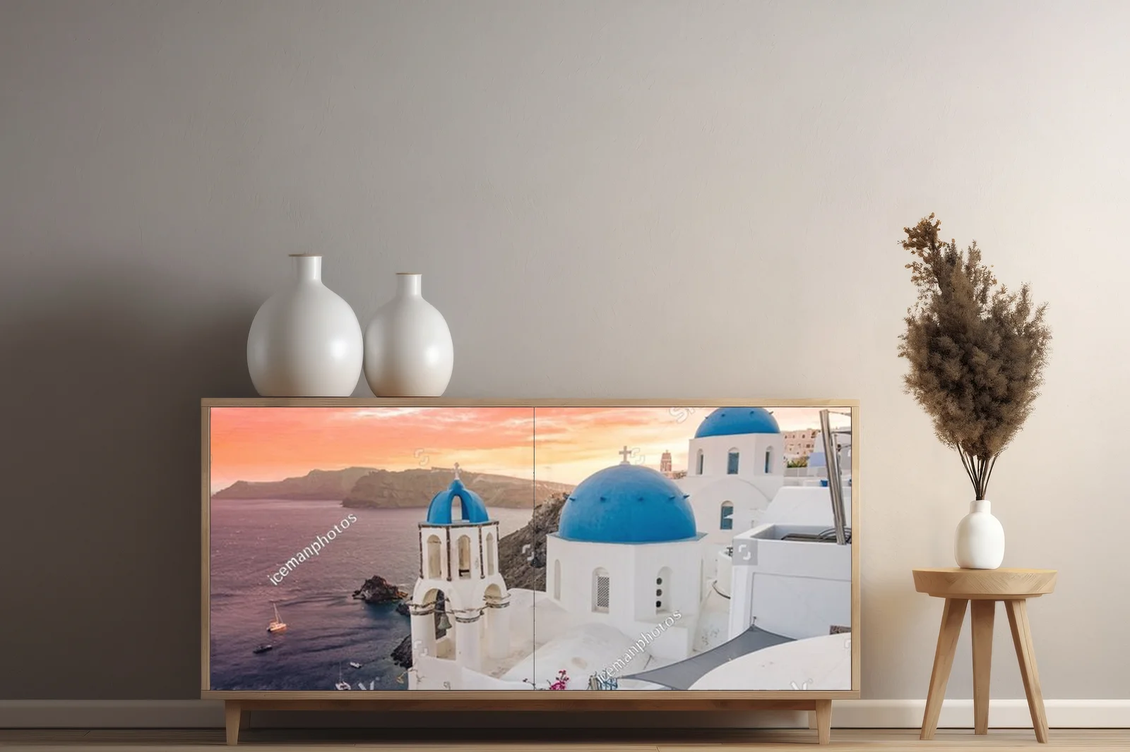 Zachwycające zachody słońca w Oia, Santorini