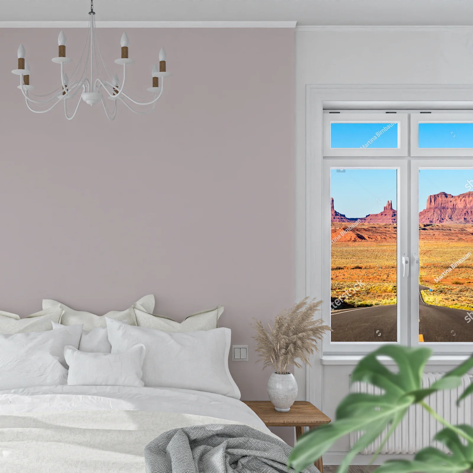 Szlak i wspomnienie Monument Valley w zachodnim USA