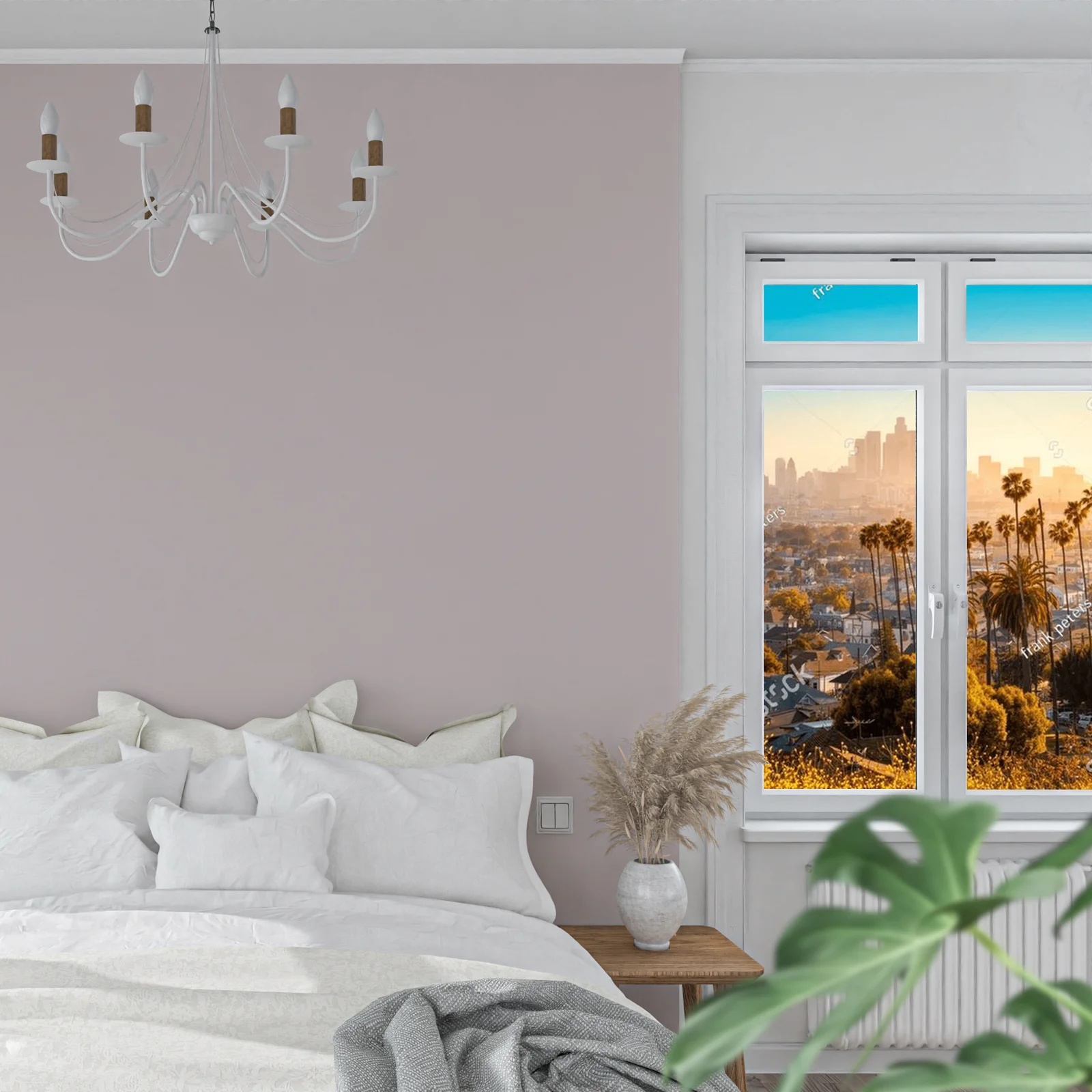 Zachód słońca nad Los Angeles - panorama marzeń