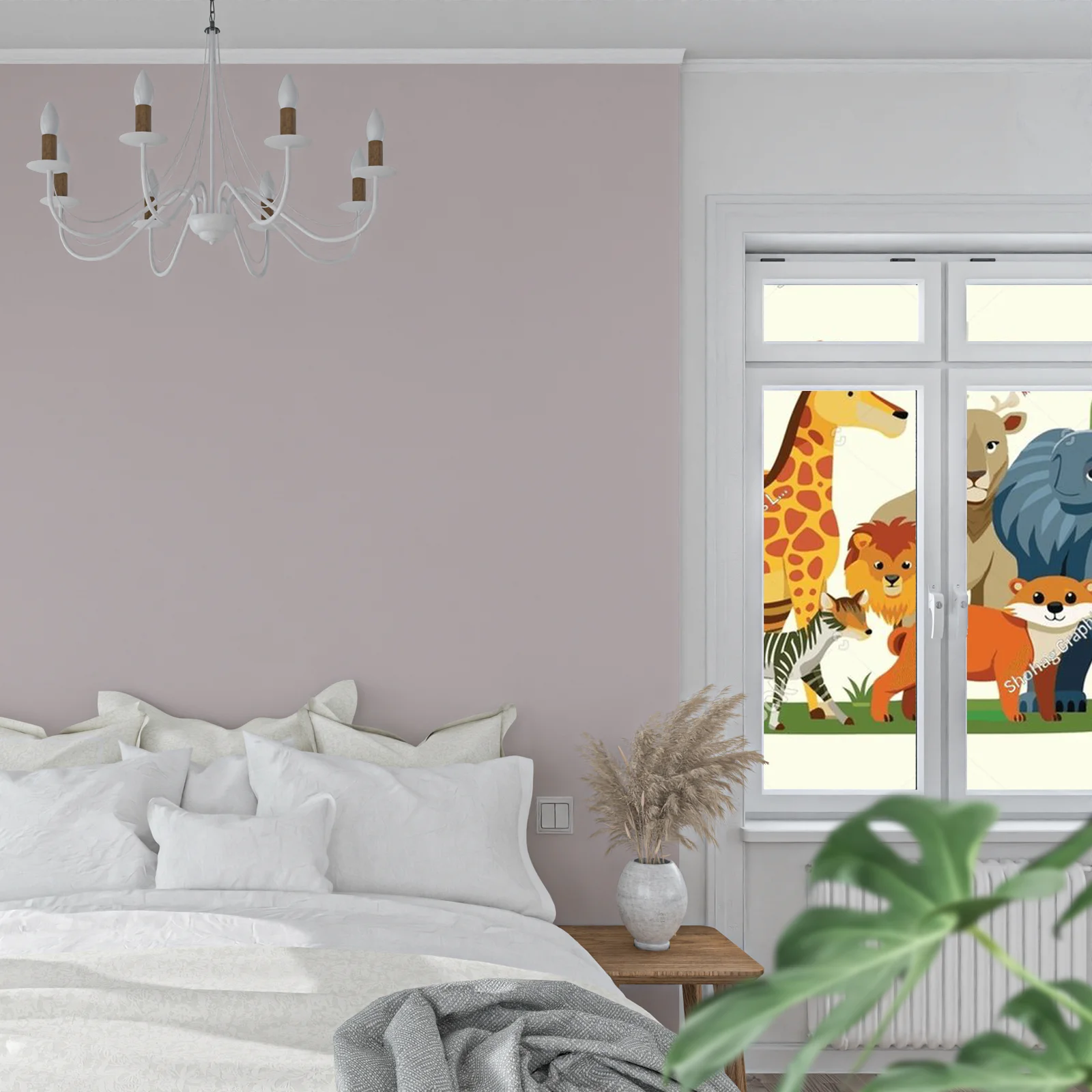 Urocze zwierzęta w pastelowych odcieniach