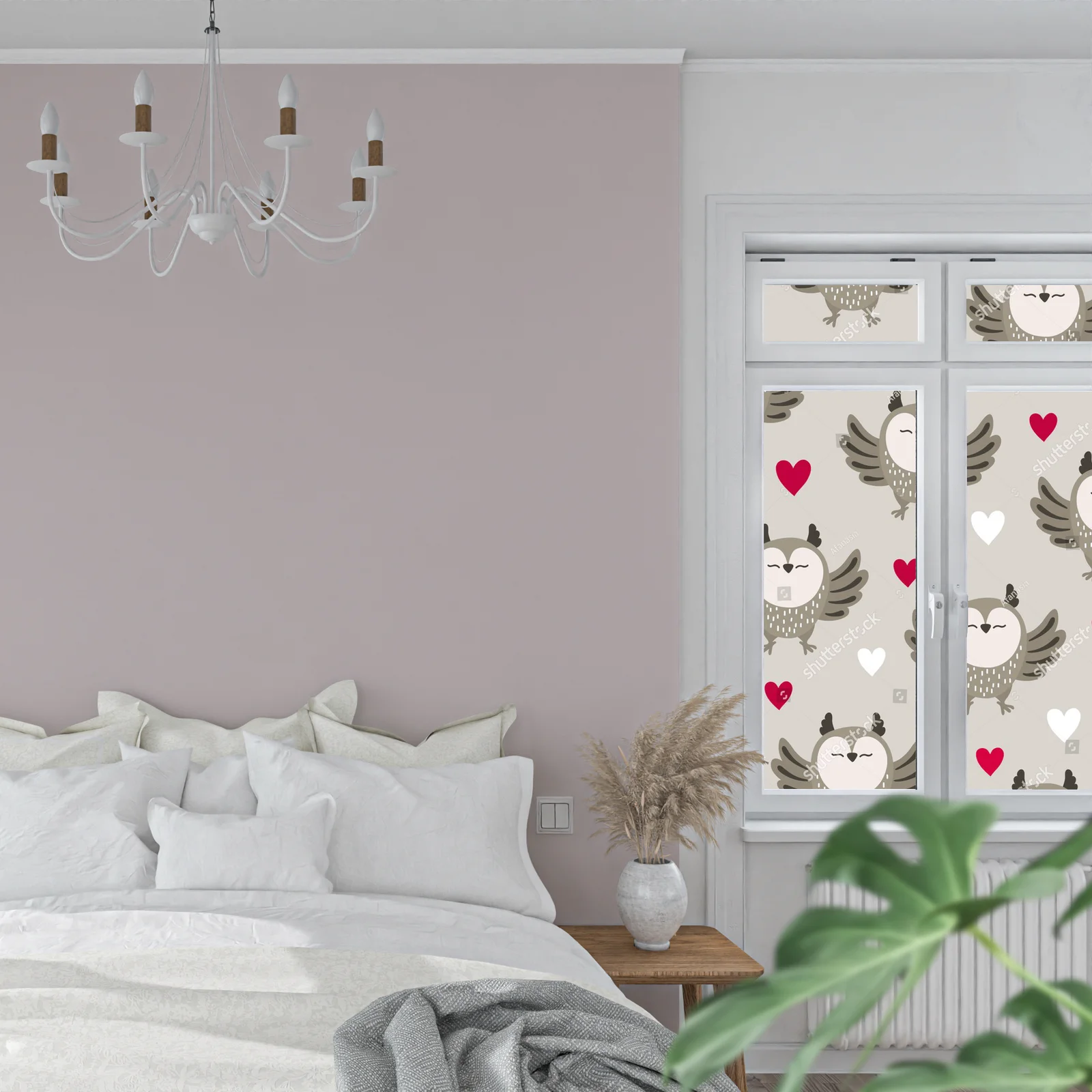 Urocze sowy w sercach – pastelowe marzenia