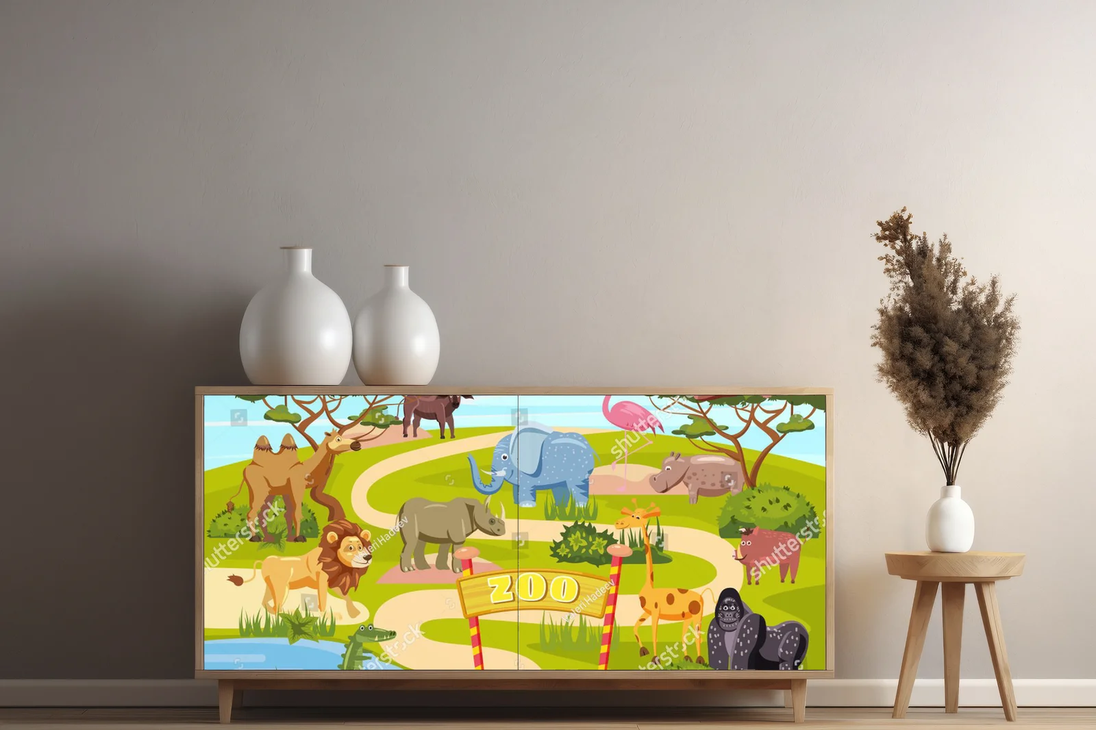 Zabawne Safari: Przygoda w Kolorowym ZOO