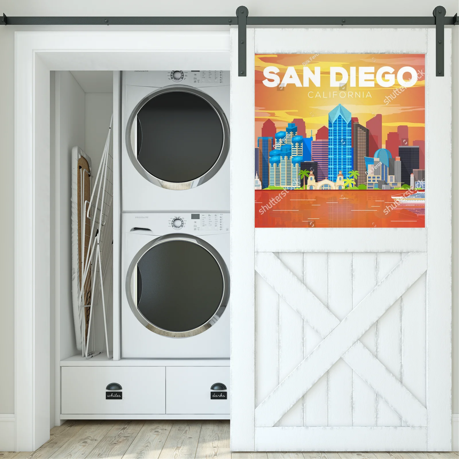 Skyline San Diego: Czerwień kalifornijskiego zachodu