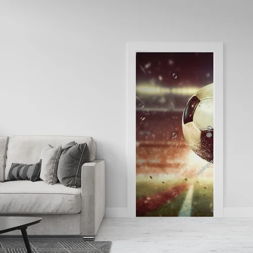 Futbolowe emocje w neonowych barwach stadionu