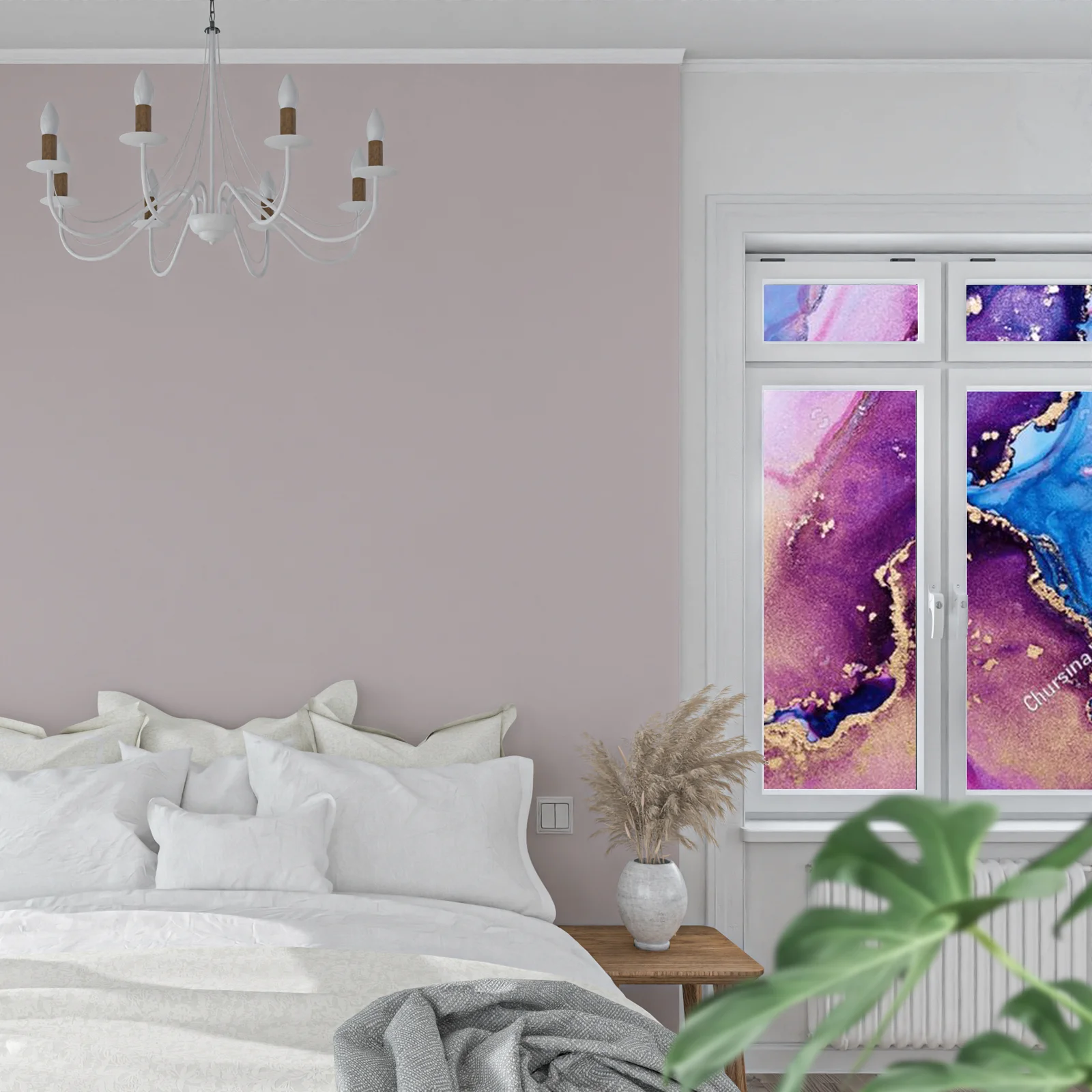 Zjawiskowa abstrakcja w pastelowych tonach