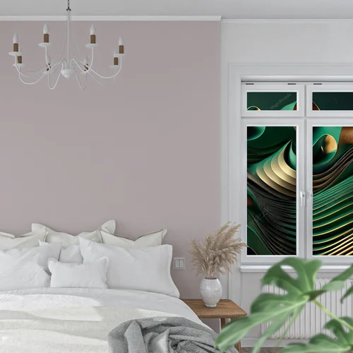 Energia spiralnych linii w organicznych odcieniach