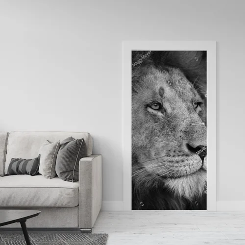 Wielki lew z Masai Mara: majestatyczna siła natury