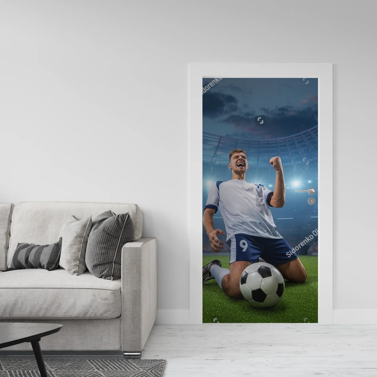 Euforyczna chwila zwycięstwa na stadionie
