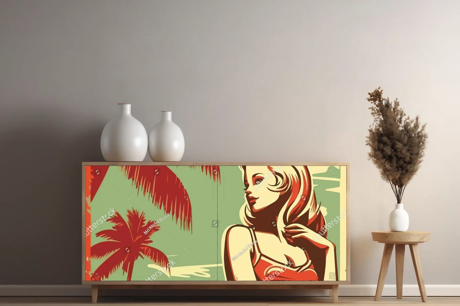 Piknik w tropikach: elegancja pin-up girl