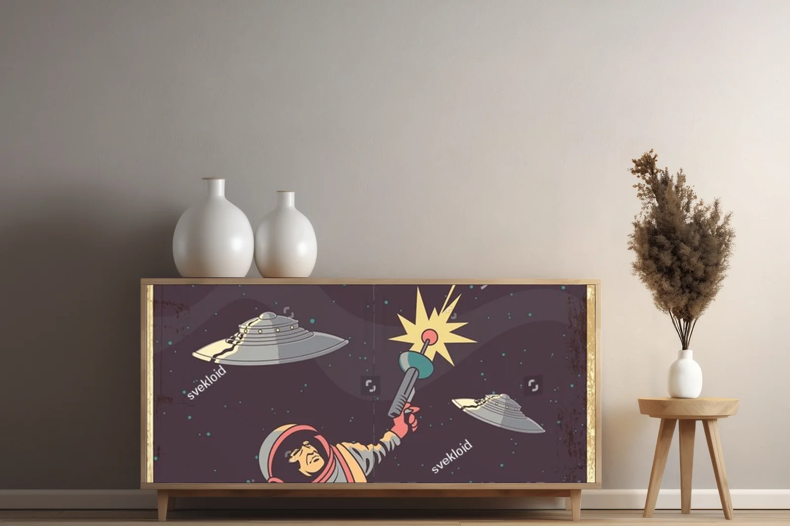 Kosmiczne przygody w retro stylu sci-fi