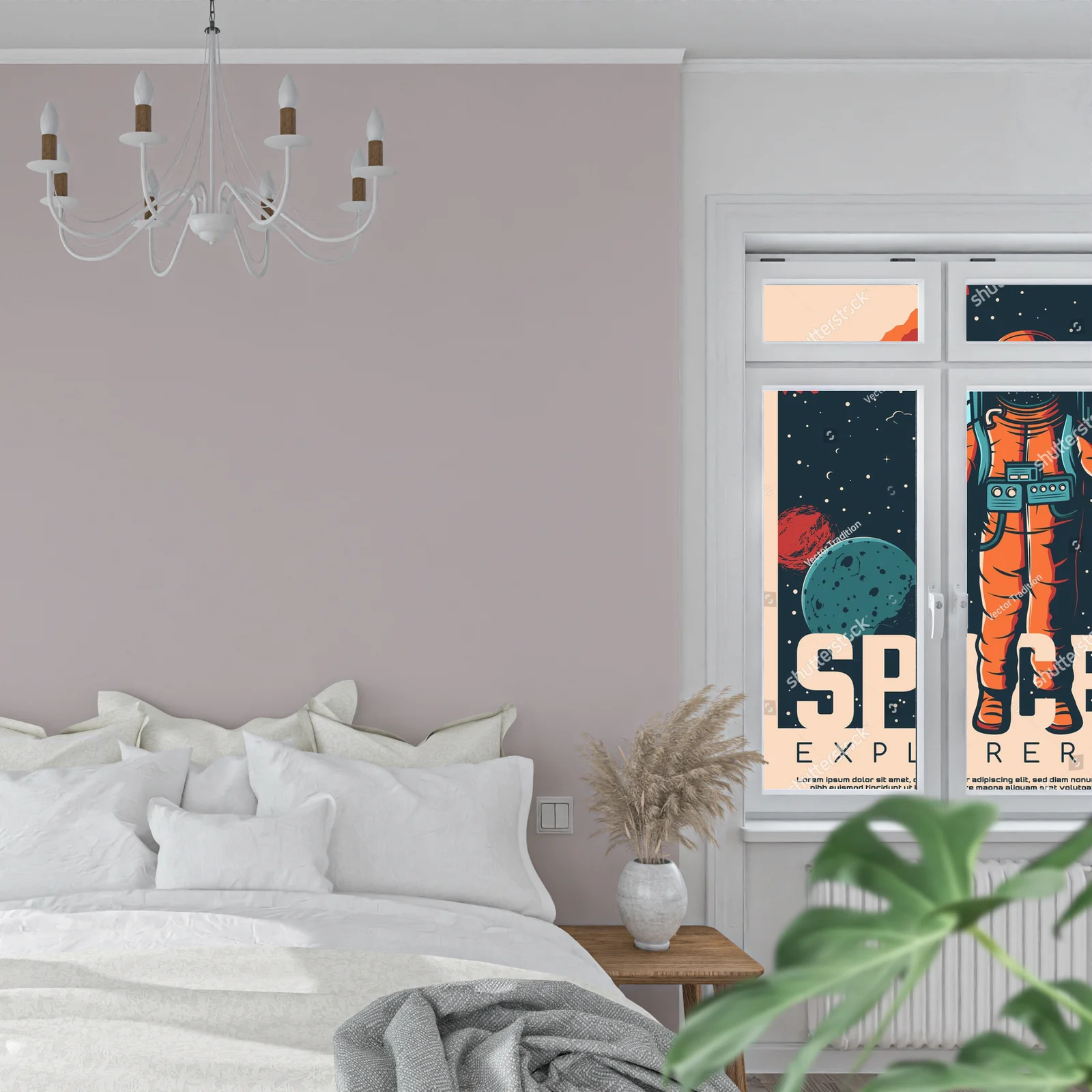 Odważna podróż ku gwiazdom w retro stylu