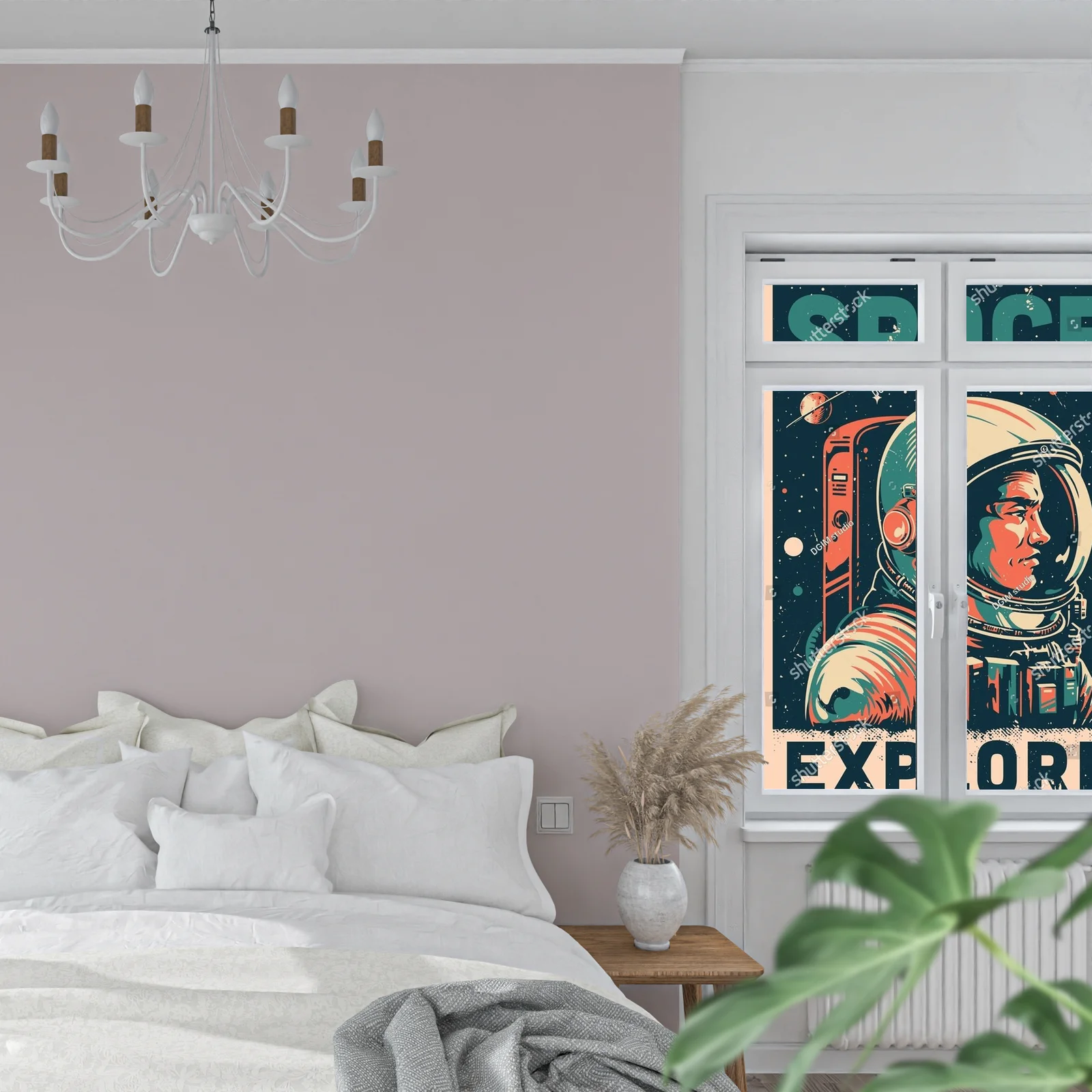 Eksploracje kosmiczne w retro stylu