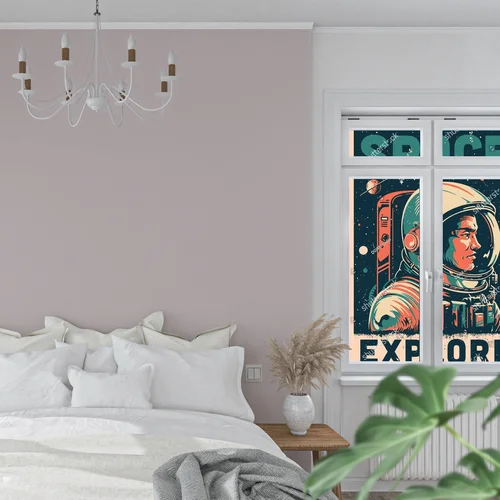 Eksploracje kosmiczne w retro stylu