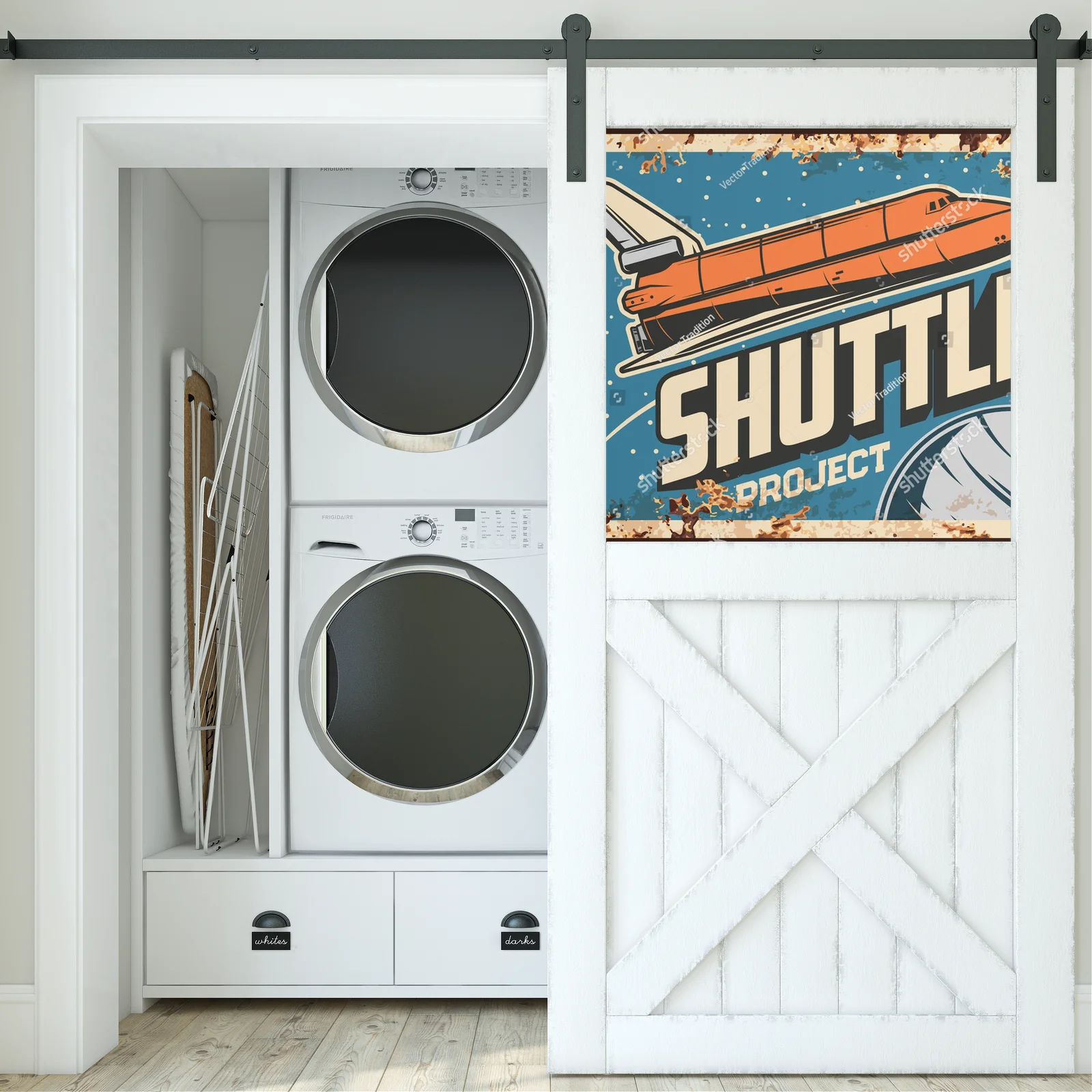 Kosmiczna podróż w retro stylu