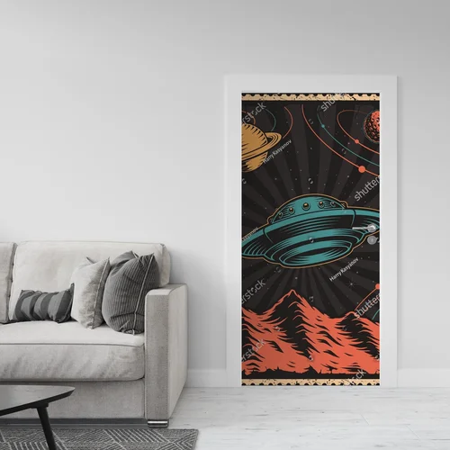 Kosmiczna podróż z retro motywem UFO