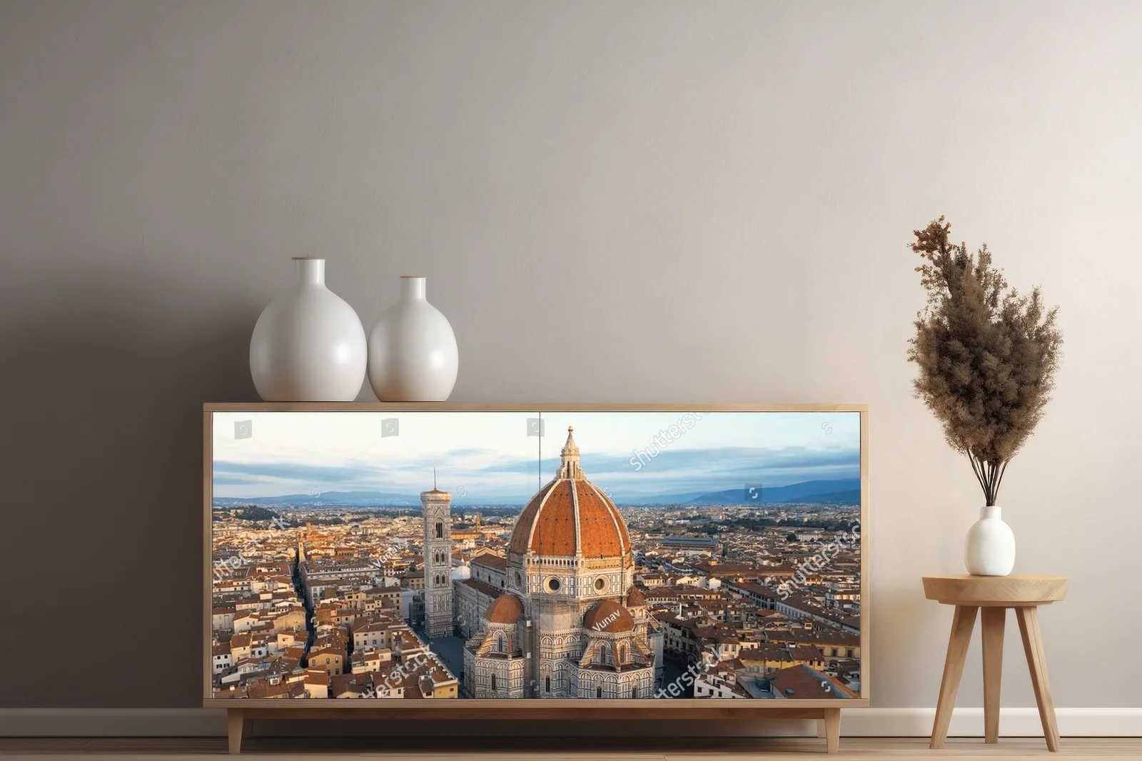 Florencja w złotej godzinie: Widok na Duomo