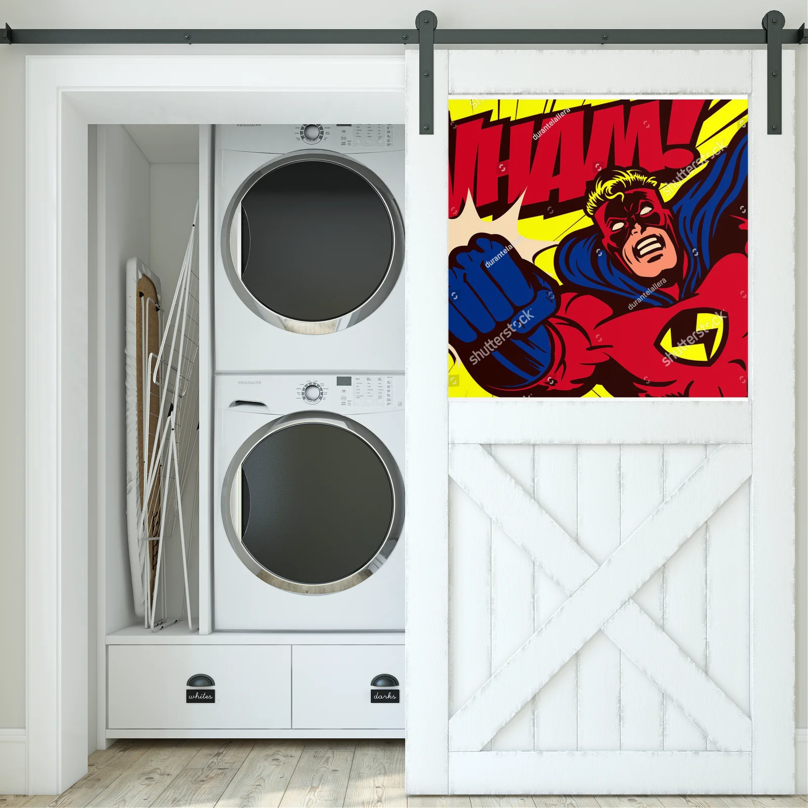 Superbohaterzy w dynamicznych pop-artowych akcjach