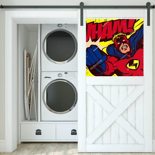 Superbohaterzy w dynamicznych pop-artowych akcjach