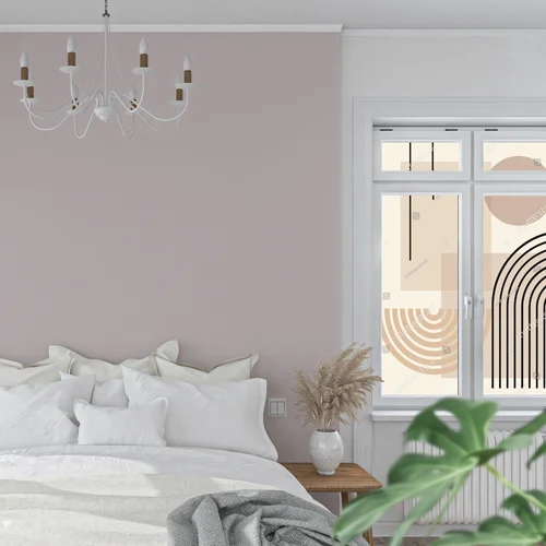 Boho abstrakcja w harmonijnych odcieniach beżu
