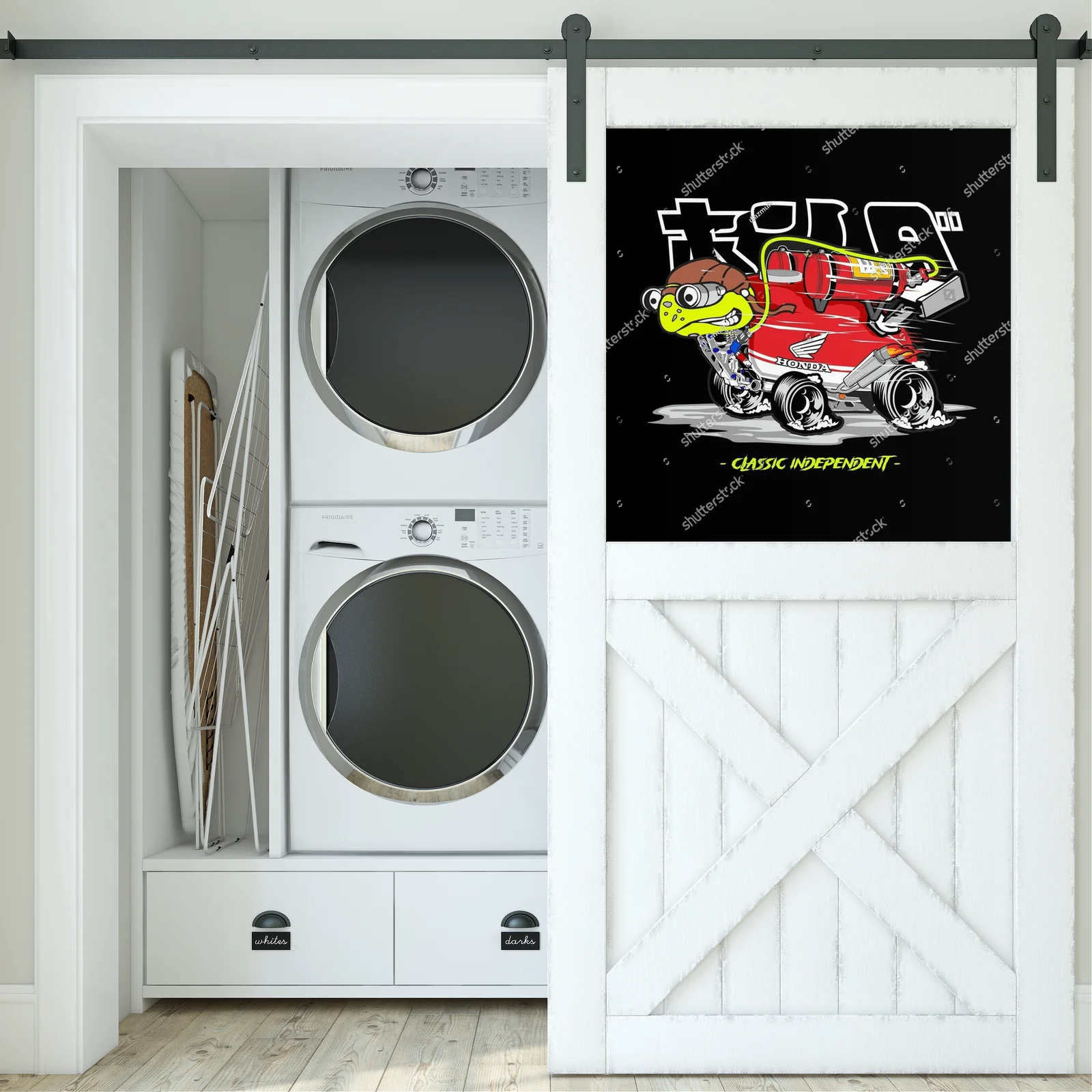Retro motocykl w czerni – majstersztyk stylu