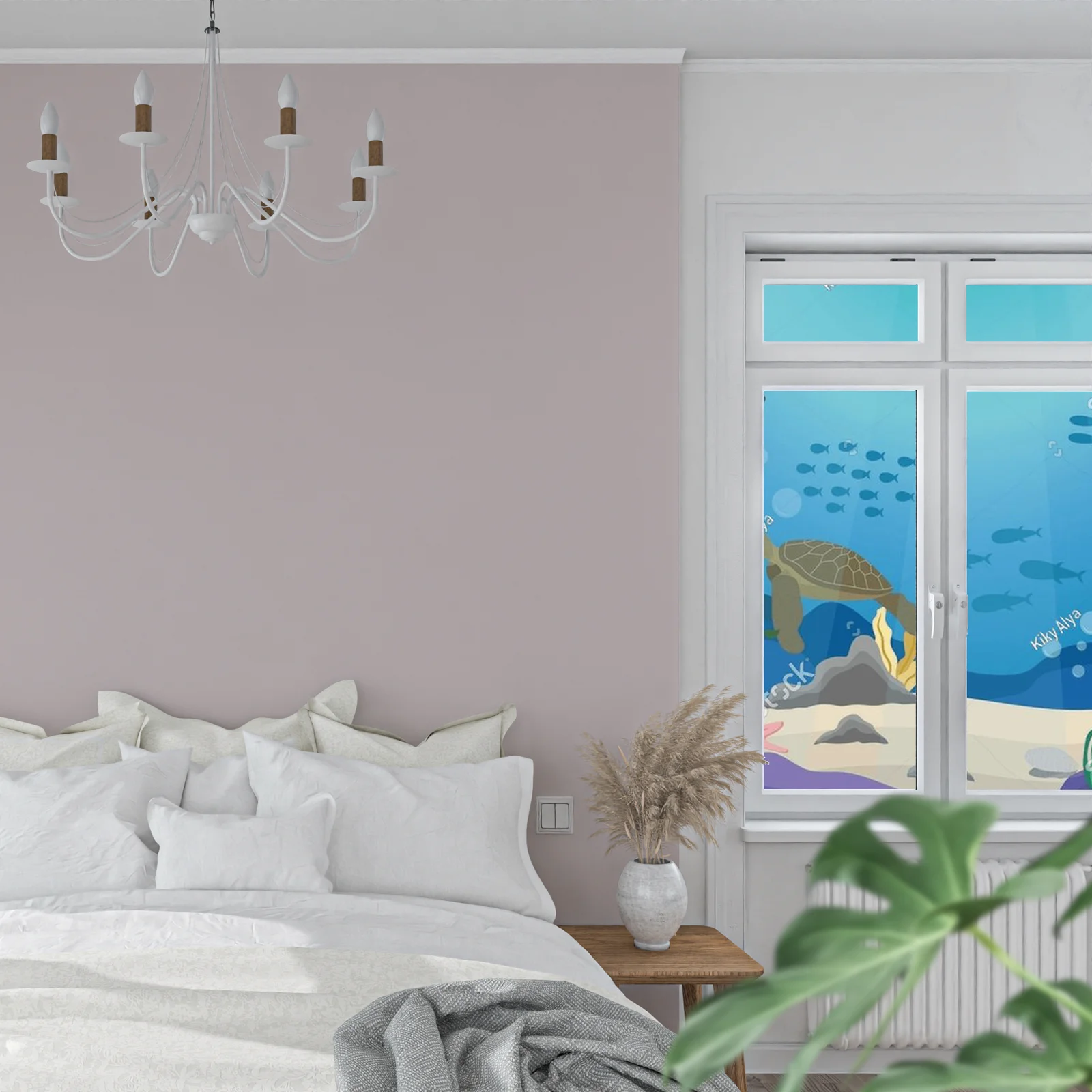 Podwodne krainy: tajemnice oceanu w pastelowych tonach