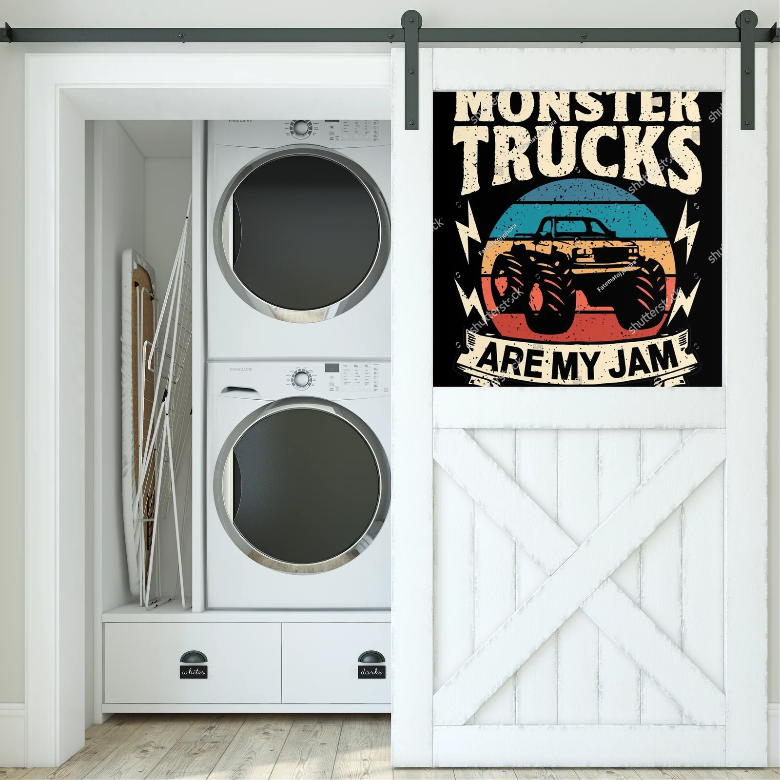 Potężne samochody 4x4 w retro stylu