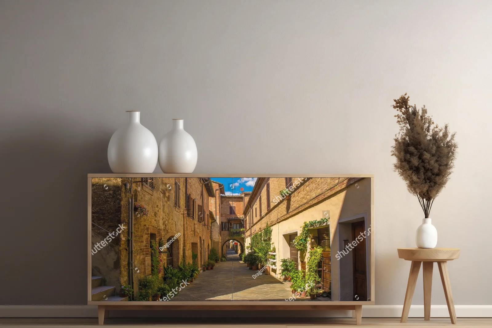 Urokliwe zakątki Buonconvento w Toskanii