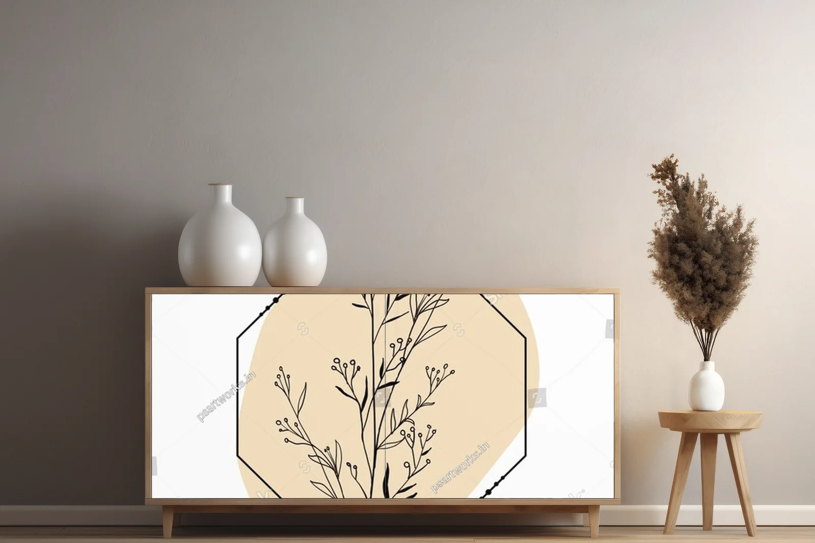 Minimalistyczny boho z nutą botaniki