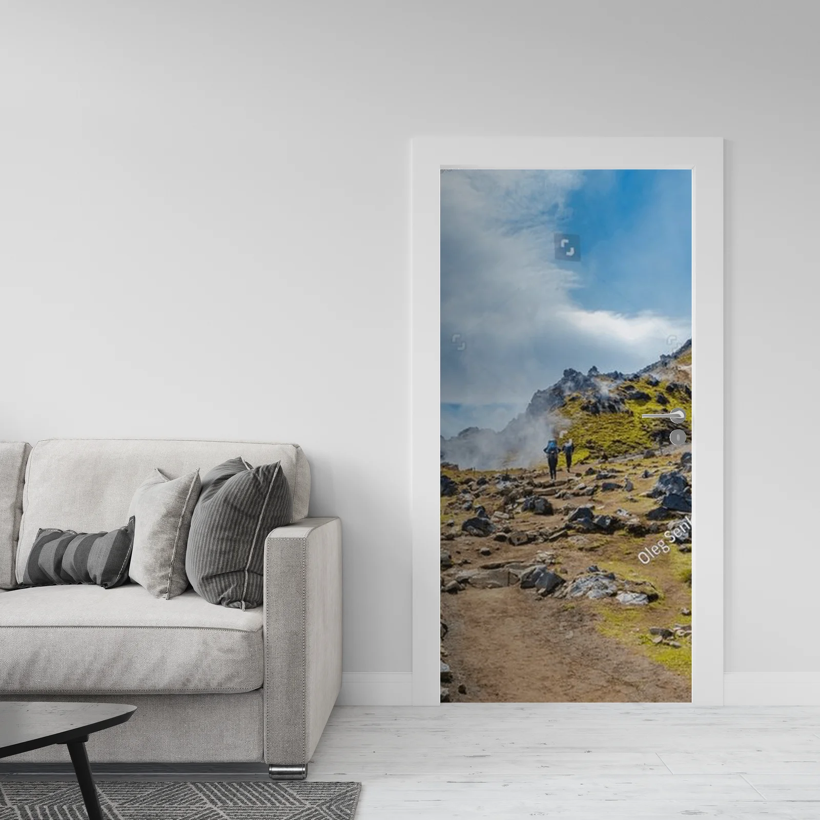 Panorama magicznych gór w Landmannalaugar