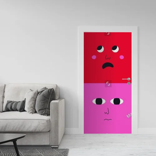 Kolorowe Awatary: Emocje w Doodlowym Stylu
