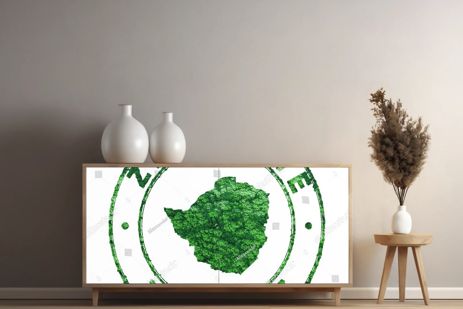 Zielona wizja Zimbabwe w eleganckich odcieniach