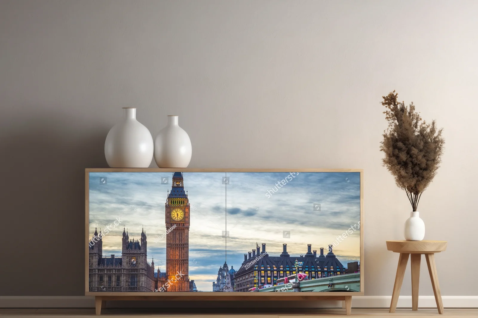 Zachwycająca panorama Londynu o zmierzchu