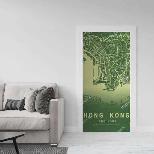 Zielona mapa Hongkongu - odzwierciedlenie urbanistycznej harmonii