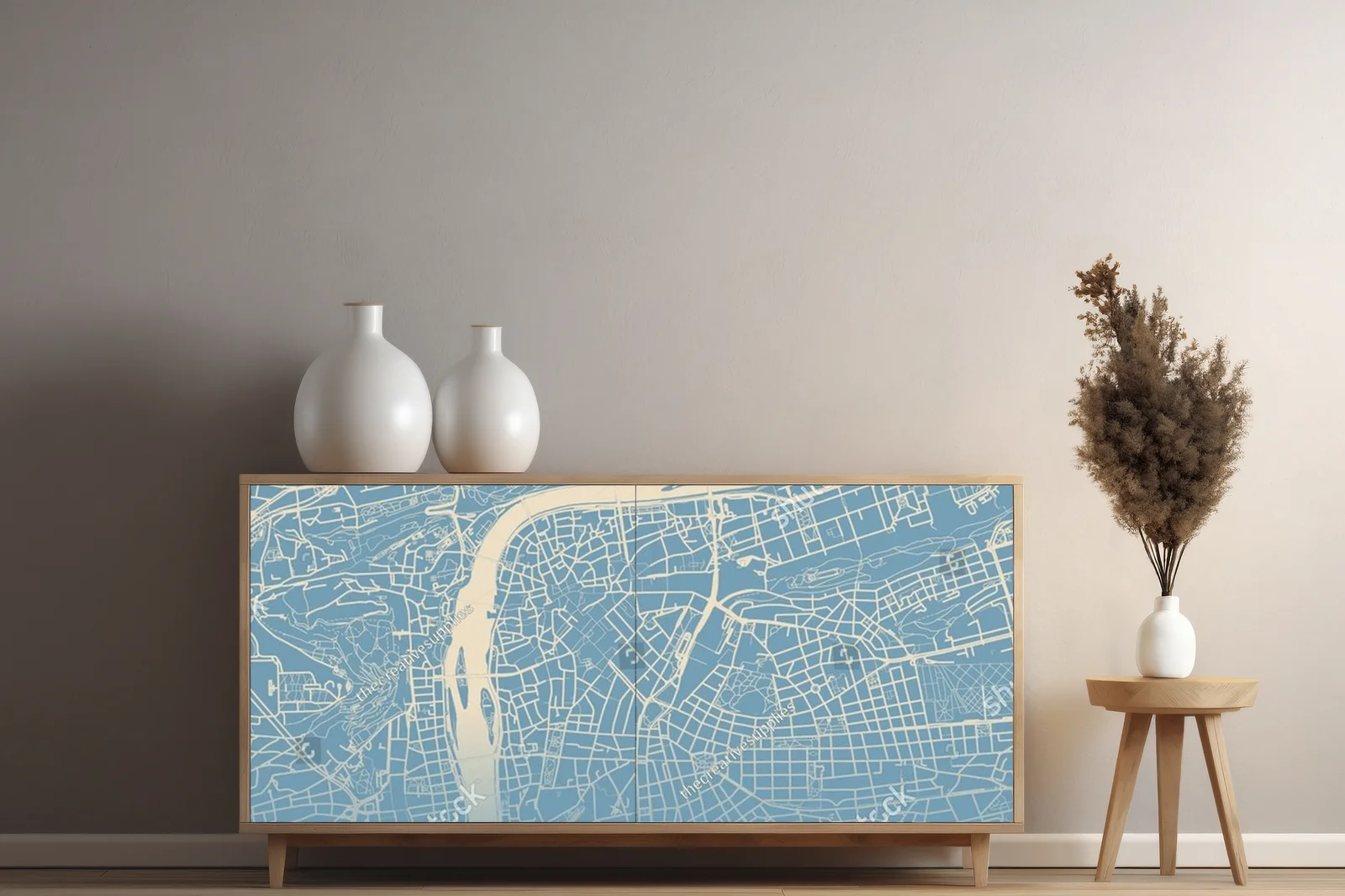 Praga w pastelowych odcieniach – mapa miasta