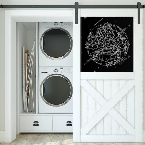Warszawska mapa czerni i bieli – elegancja w detalu