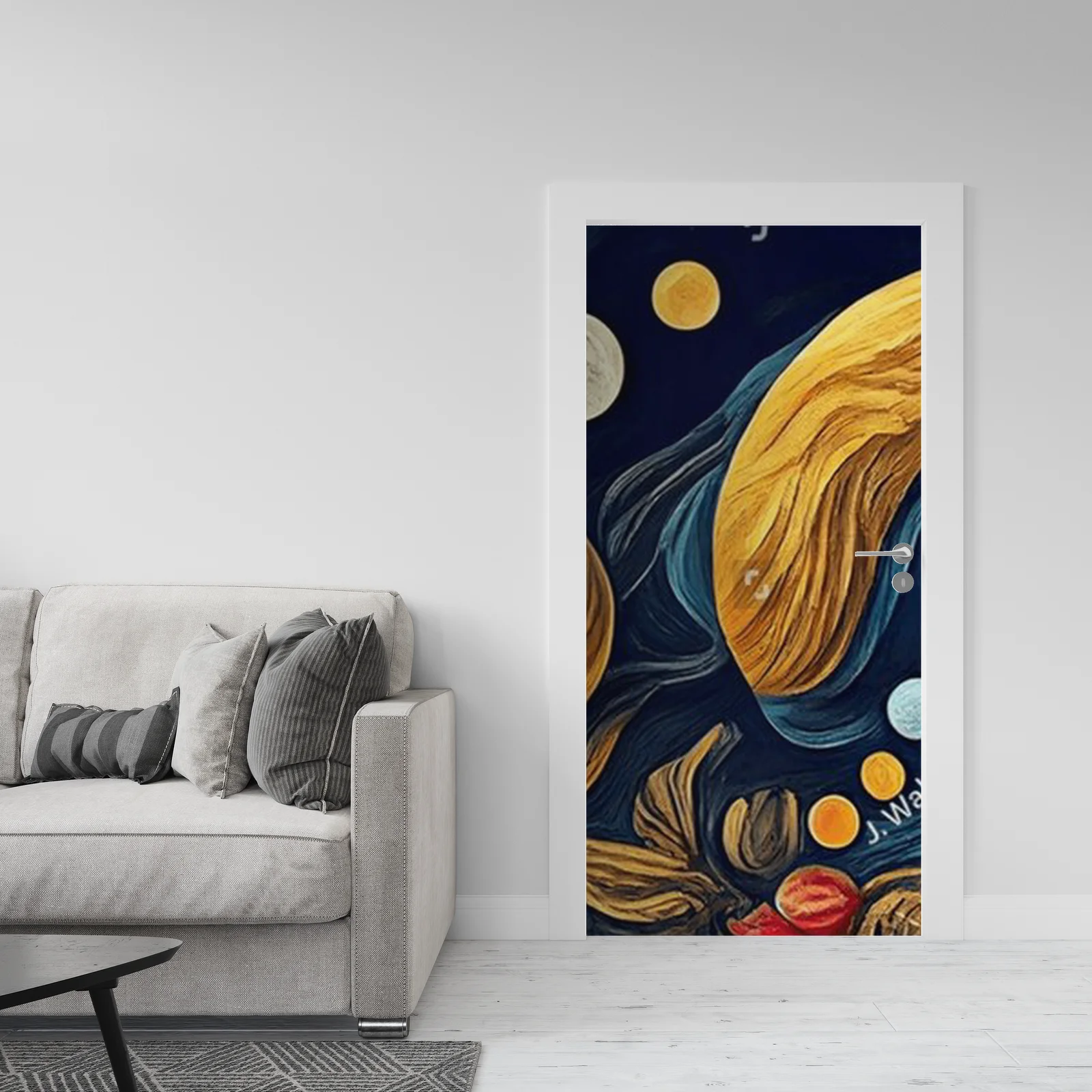 Nocne impresje pod gwiazdami Van Gogha
