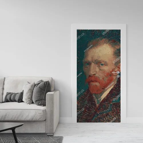 Zmysłowy portret Van Gogha w artystycznych odcieniach