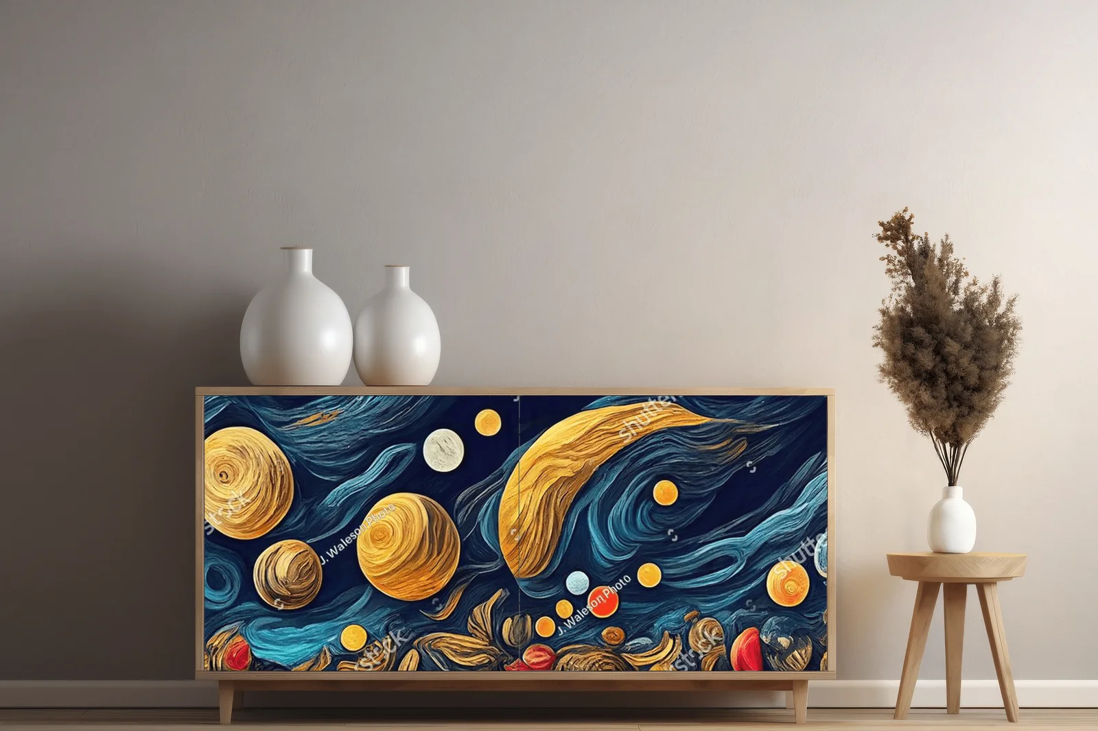 Nocne impresje pod gwiazdami Van Gogha