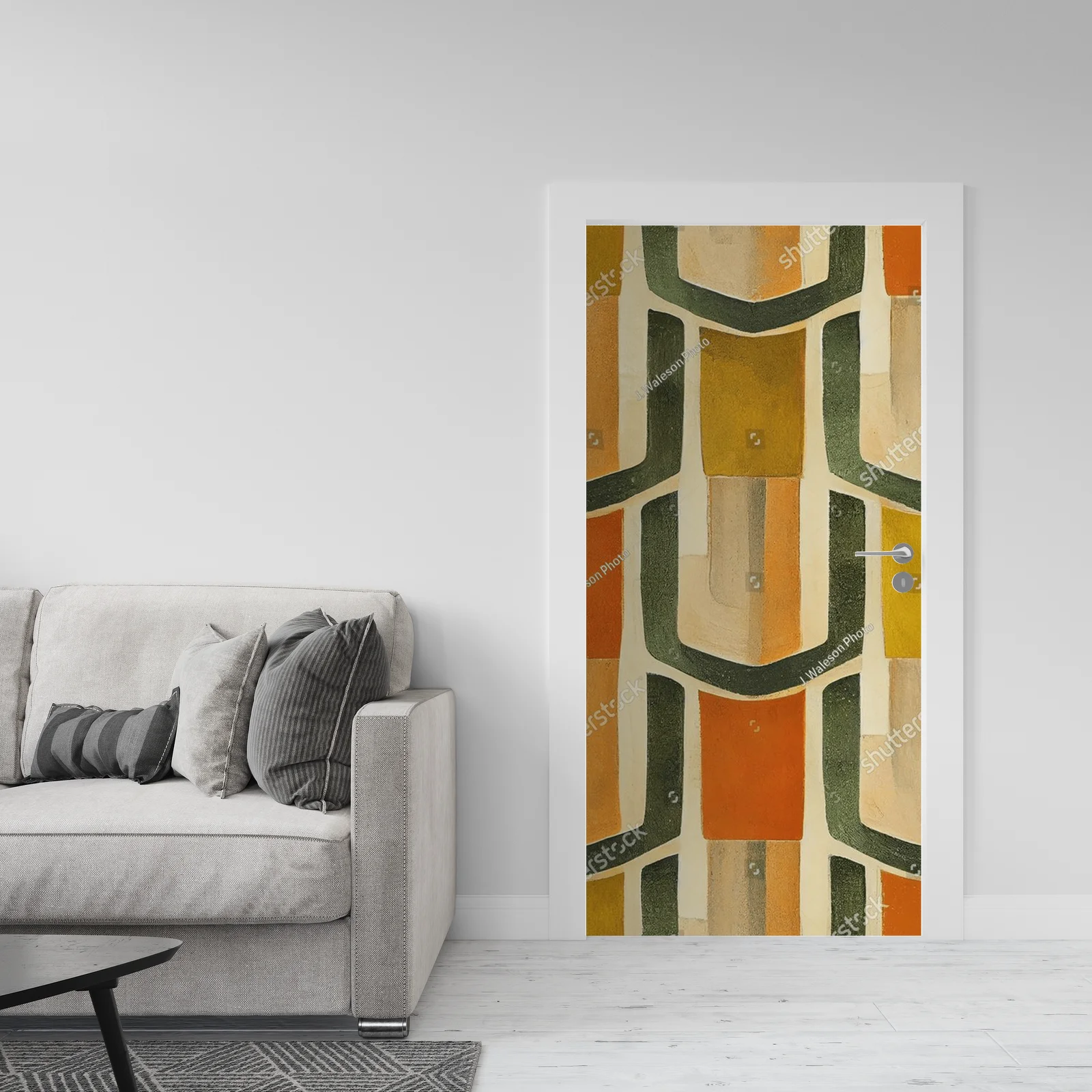 Elegancka kompozycja w art deco z ziemskimi tonami