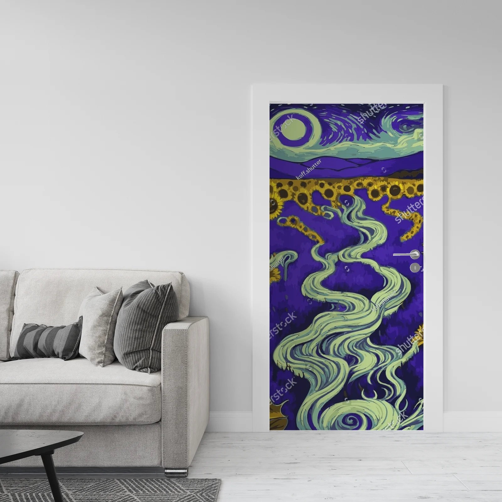 Nocne niebo Van Gogha w lśniących barwach
