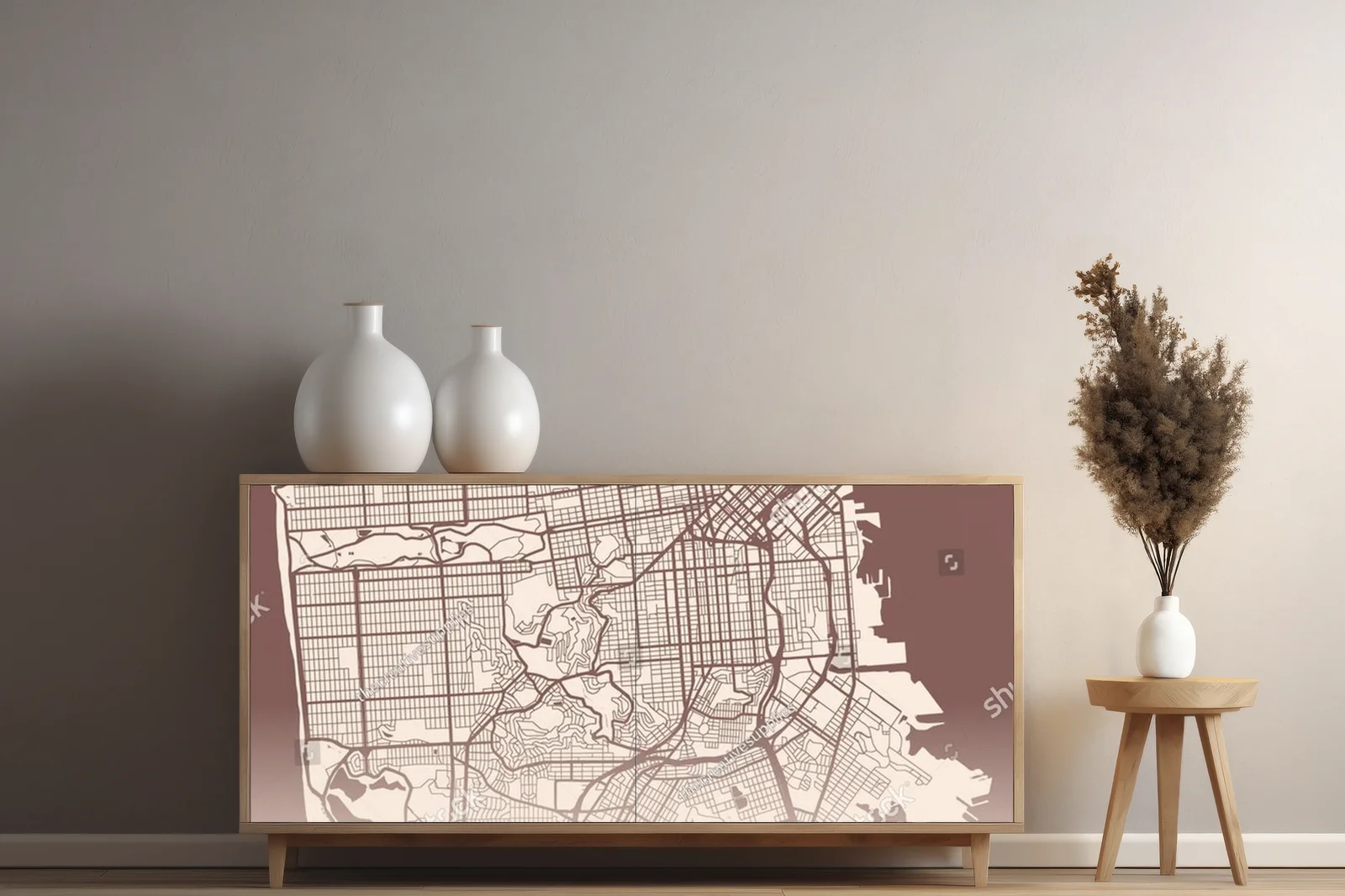 Subtelne odcienie San Francisco w eleganckim stylu