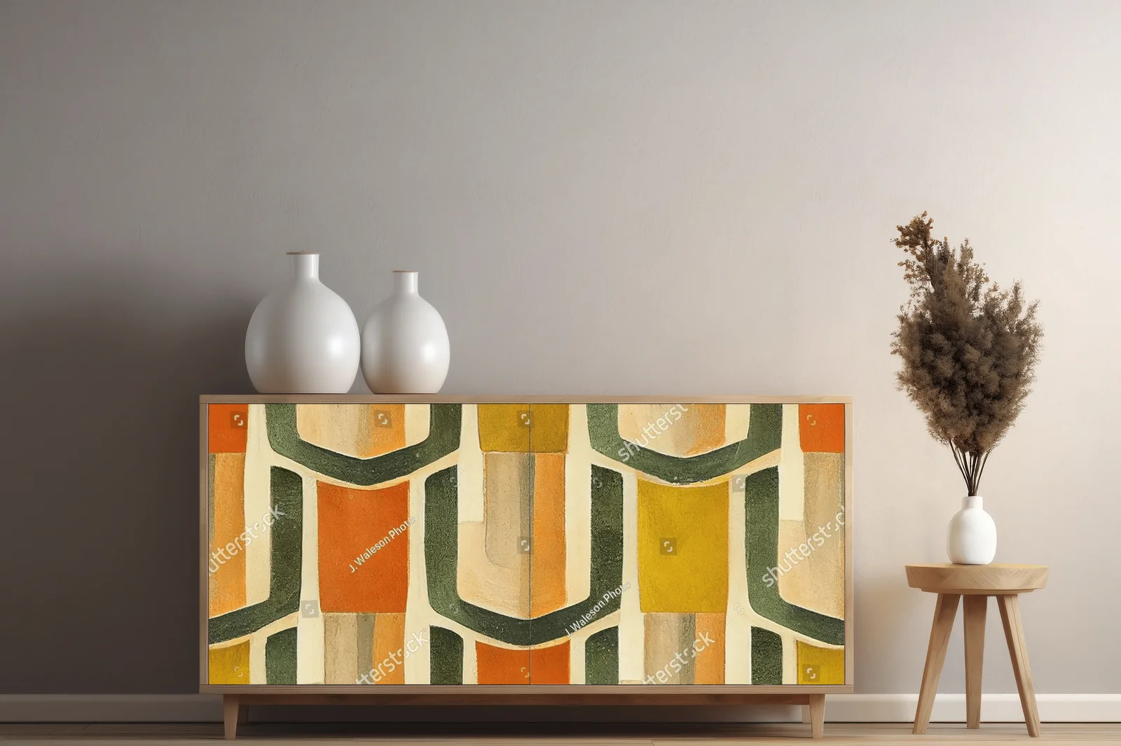 Elegancka kompozycja w art deco z ziemskimi tonami