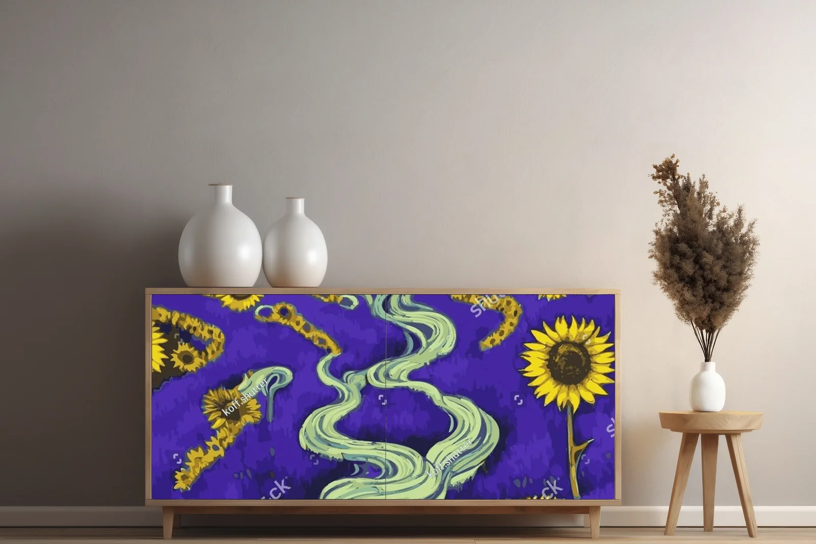 Nocne niebo Van Gogha w lśniących barwach