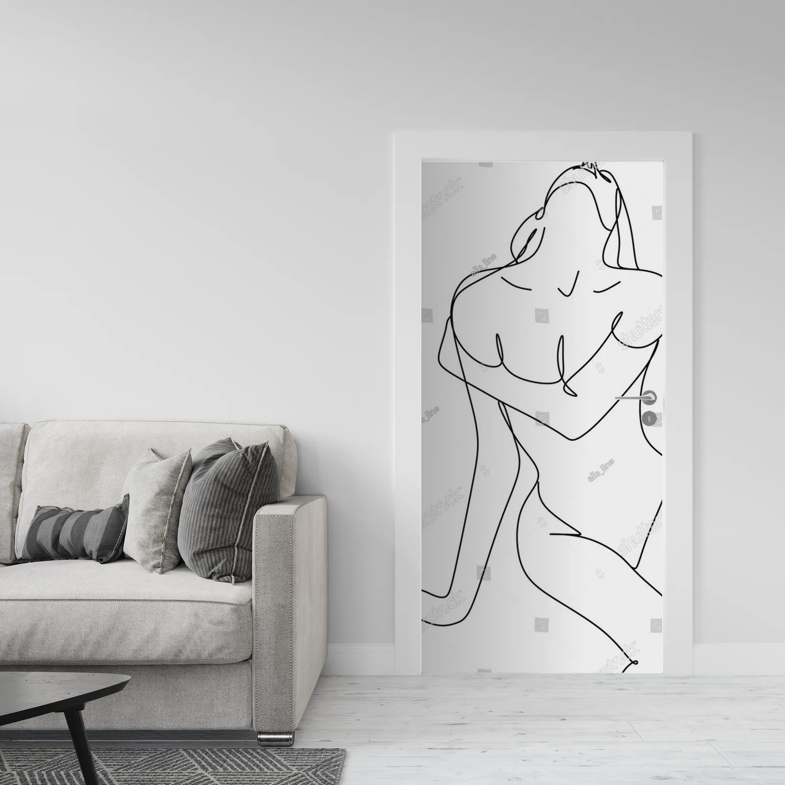 Elegancka sylwetka: kobiece piękno w minimalistycznym stylu
