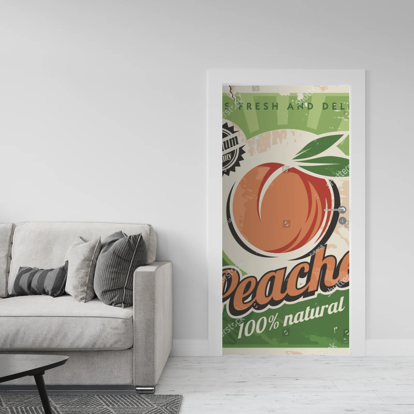 Wspomnienia z sadu w retro stylu
