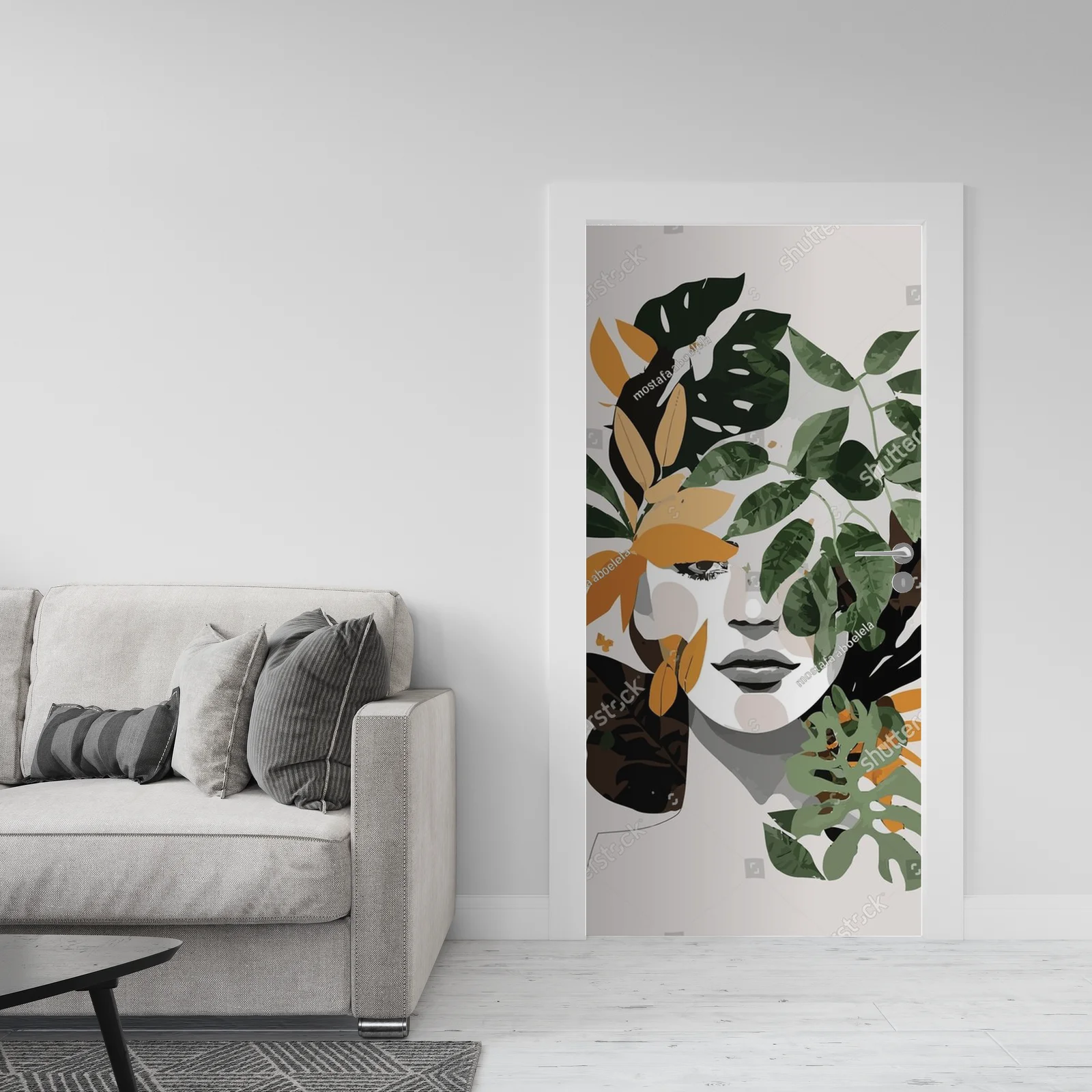 Minimalistyczna botanika w eleganckim wyrazie