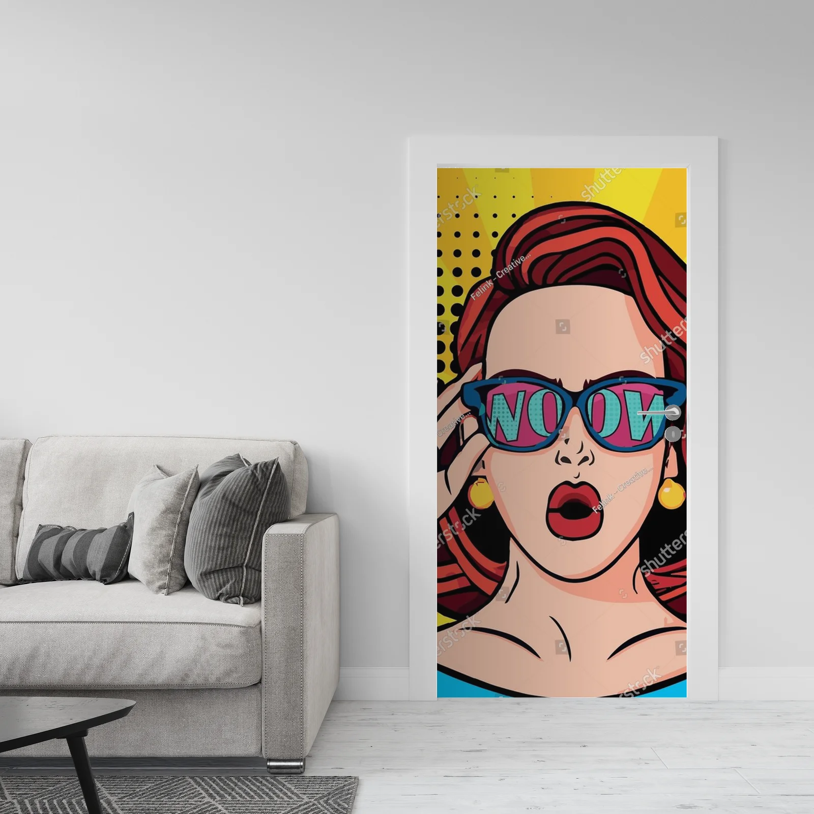 Oblicze radości w pop-artowej odsłonie emocji